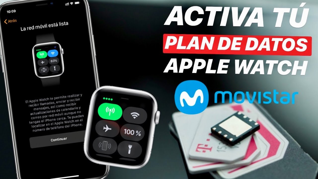 activar esim apple watch movistar