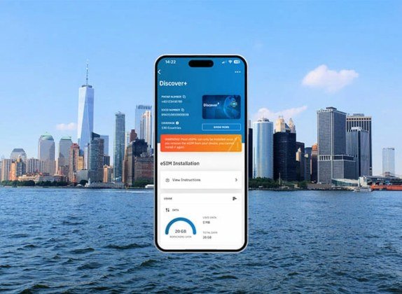 eSIM con número de Estados Unidos